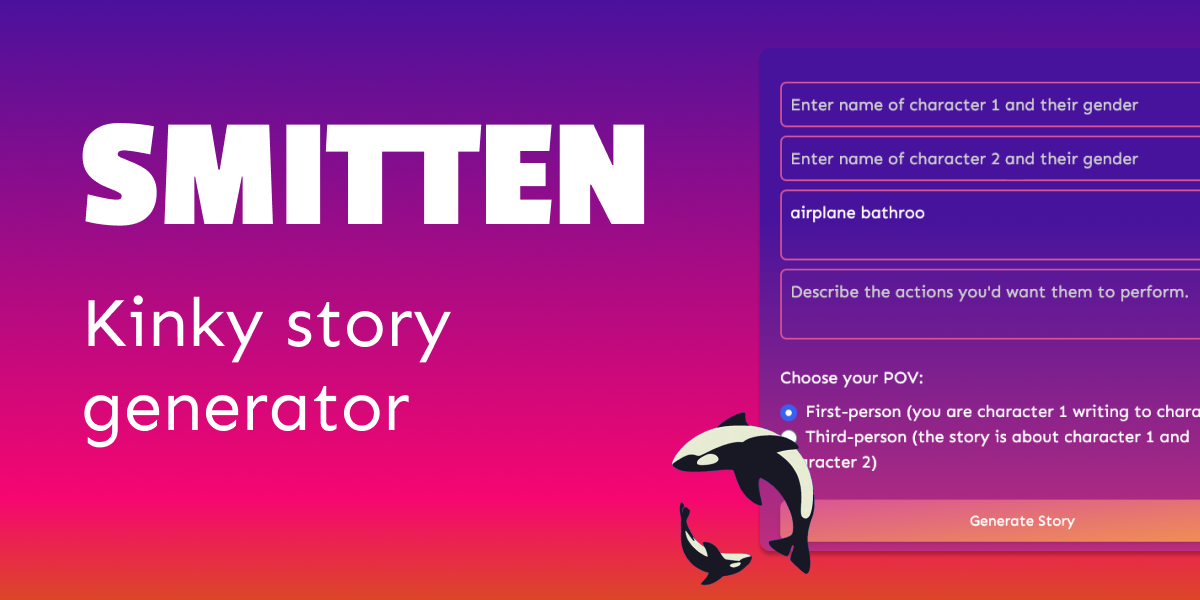 Smitten - AI Erotic Story Generator